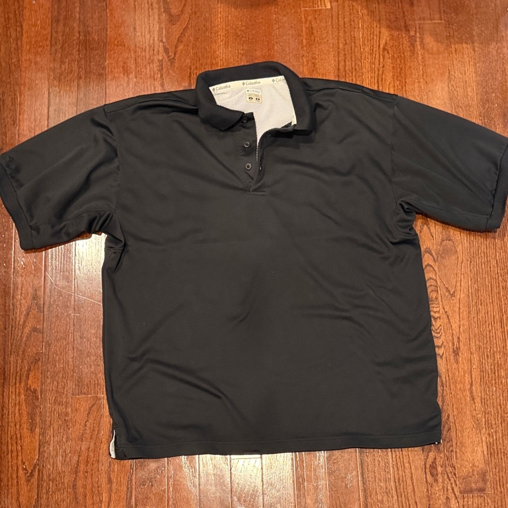 Columbia Men's Black Polo Shirt